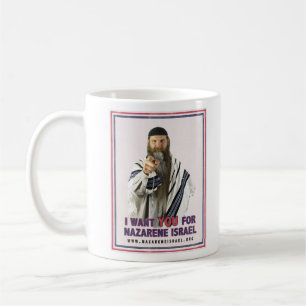 NazareneIsrael Uncle Normand Råna Kaffemugg