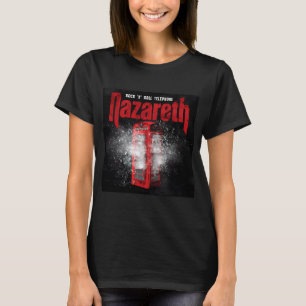 Nazareth Band Rock Skottland Hård Formad I Dunferm T Shirt