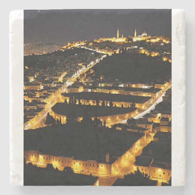 Nazareth by night, coaster stenunderlägg (Framsidan)