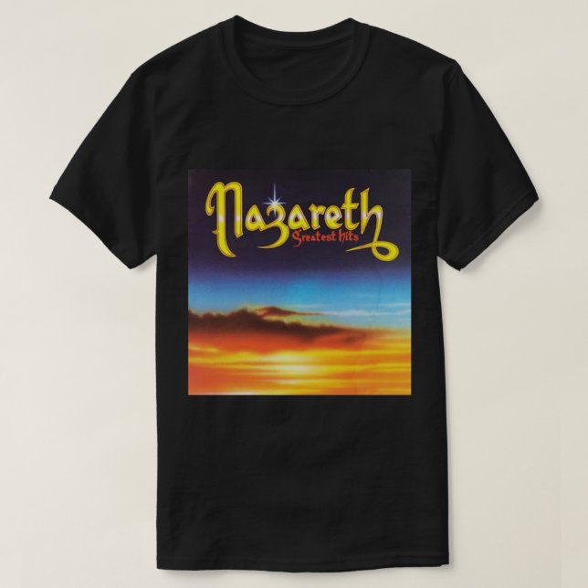 Nazareth Greatest Hits Classic T-Shirt (Design framsida)