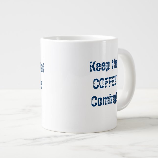 Nazareth Hospital School of Nurse Anestthesia Mugg Jumbo Mugg (Framsida höger)