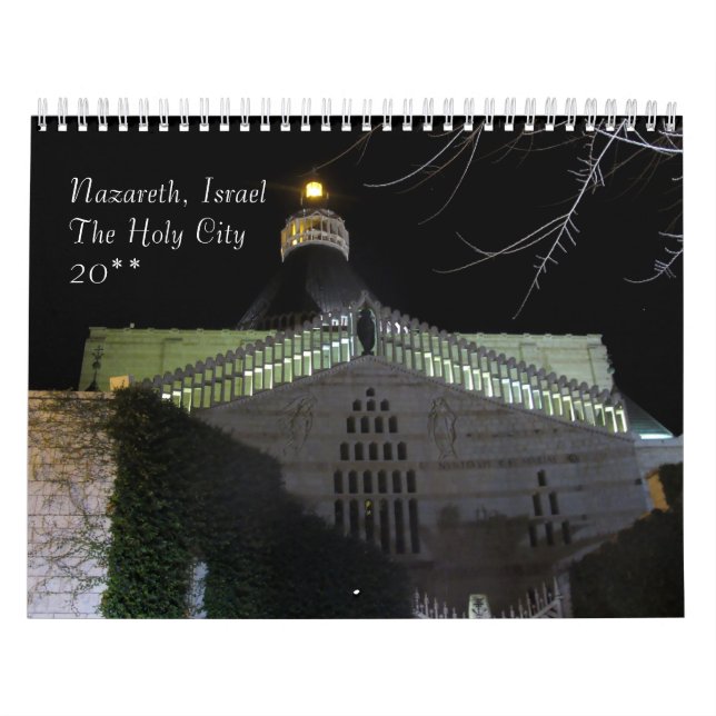 Nazareth platskalender kalender (Omslag)