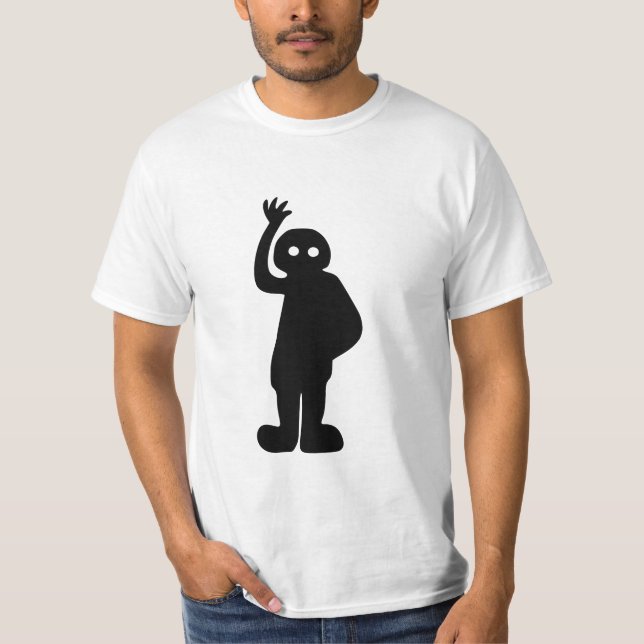 Nazca astronaut t-shirt (Framsida)