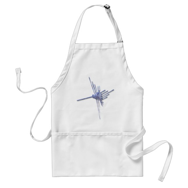 Nazca Hummingbird glass apron Förkläde (Framsidan)