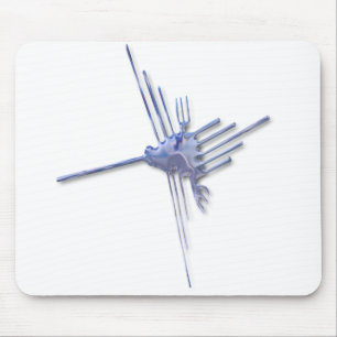 Nazca Hummingbird glass mousepad Musmatta