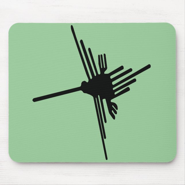 Nazca Hummingbird mousepad Musmatta (Framsidan)