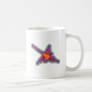 Nazca Hummingbird Peru Teckning Kaffemugg