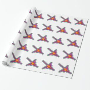 Nazca Hummingbird Peru Teckning Presentpapper