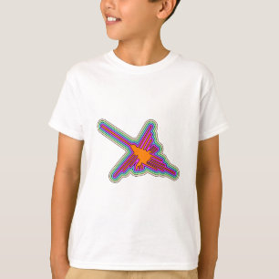 Nazca Hummingbird Peru Teckning Tee