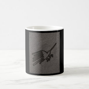 NAZCA LINJER BIRD NAZCA LINJER ART Geoglyph Ancies Kaffemugg