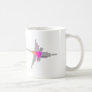 Nazca Linjer Hummingbird Kaffemugg
