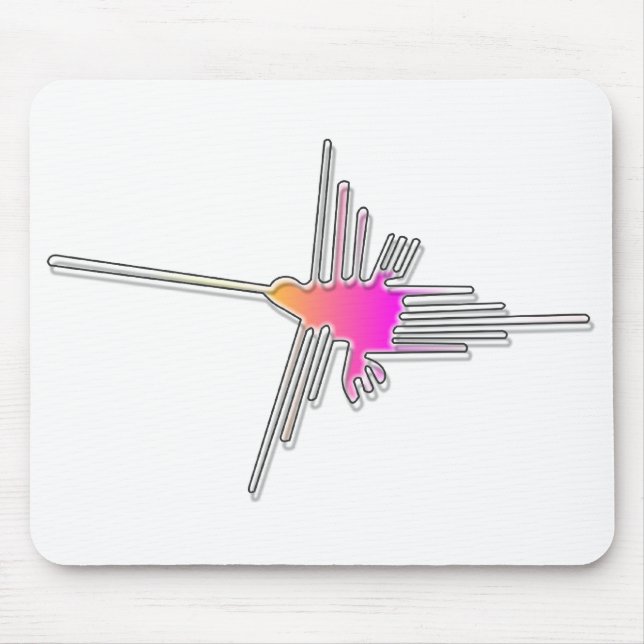 Nazca Linjer Hummingbird Musmatta (Framsidan)