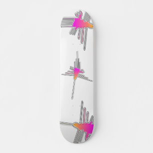 Nazca Linjer Hummingbird Old School Skateboard Bräda 21,6 Cm