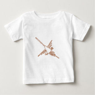 Nazca Linjer Hummingbird Sketch T Shirt