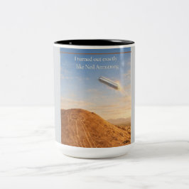 Nazca The astronaut Två-Tonad Mugg