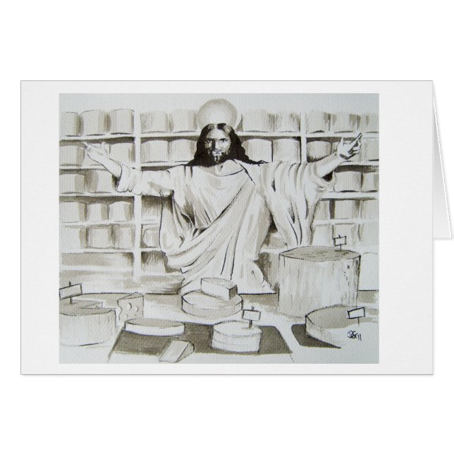 Nazereth-ost Hälsningskort (Framsidan Horizontal)