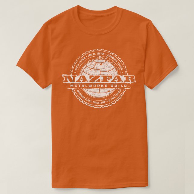 Nazfar Metalworks Guild T Shirt (Design framsida)