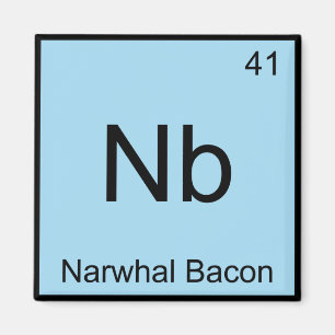 Nb - Smal bakteriekemisk Inslag-symbol Magnet