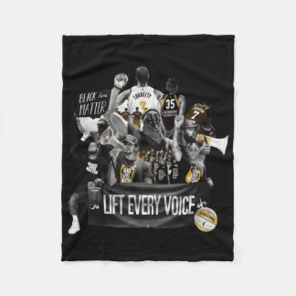 Nba Black History - månadsfäst Fleecefilt