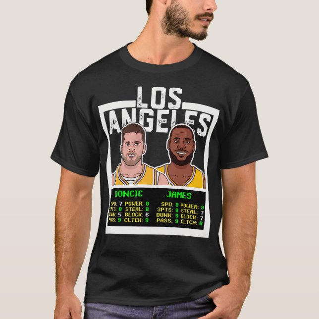 Nba Jam - Los Angeles T Shirt (Framsida)