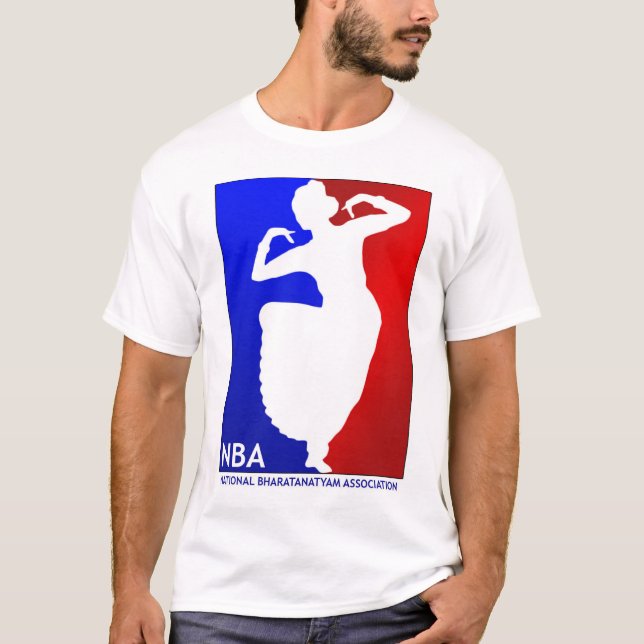 NBA - National Bharatanatyam Association T Shirt (Framsida)
