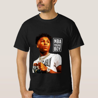 Nba Youngboy Fattigare aldrig igen T Shirt