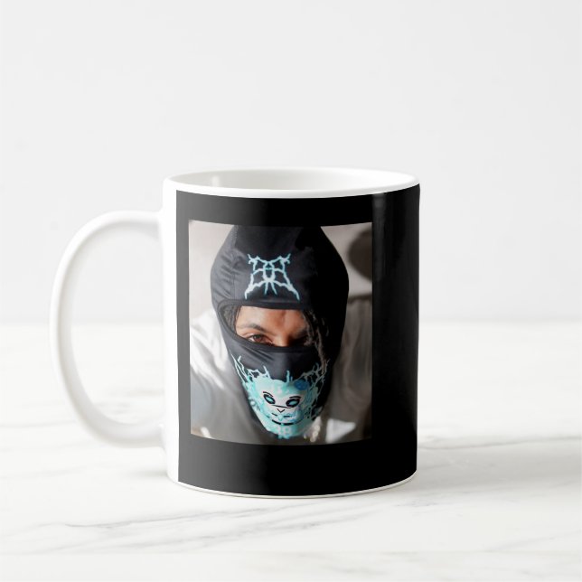 NBA Youngboy Poster Premium T Shirt Kaffemugg (Vänster)