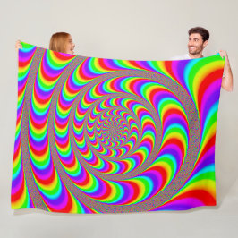 NBK Acid Wheel Psychedelic Resa Fleecefilt