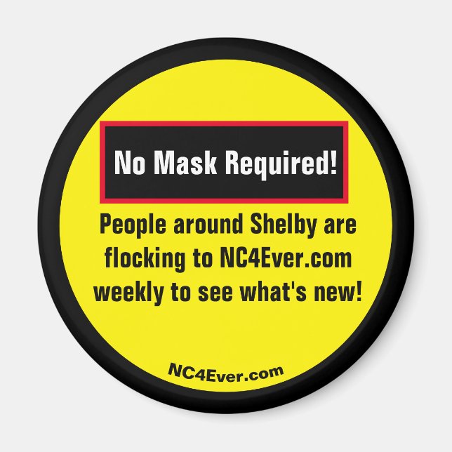 NC4Ever.com Magnet (Framsidan)