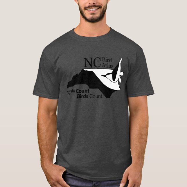 NC Bird Atlas - TShirt T Shirt (Framsida)