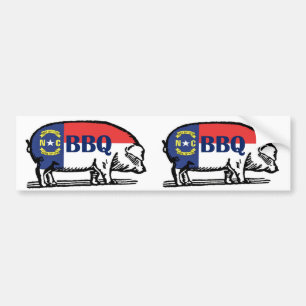 NC BQ-stötfångare Bildekal