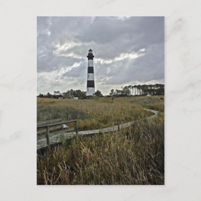 NC Lighthouse Vykort (Framsida)