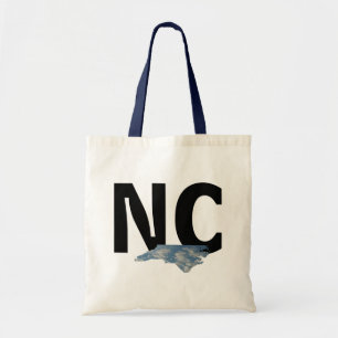 NC med moln Tygkasse