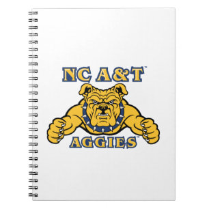 NC&T-aggier Aggie Bulldog Anteckningsbok