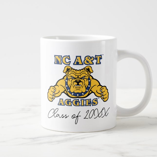 NC&T-aggier | Aggie Bulldog Jumbo Mugg (Höger)