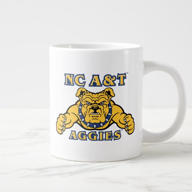 NC&T-aggier | Aggie Bulldog Jumbo Mugg (Höger)