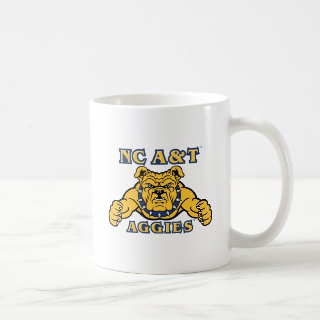 NC&T-aggier | Aggie Bulldog Kaffemugg (Höger)