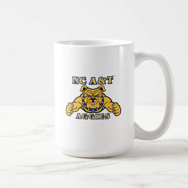 NC&T-aggier | Aggie Bulldog Kaffemugg (Höger)