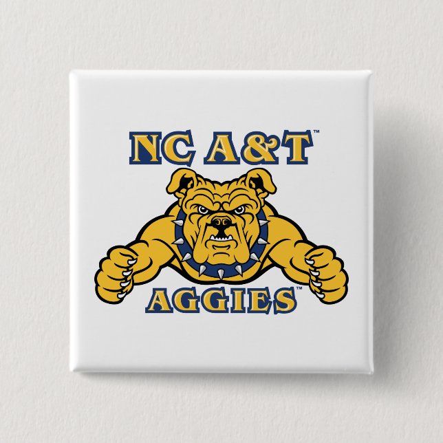 NC&T-aggier | Aggie Bulldog Knapp (Framsida)