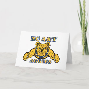 NC&T-aggier Aggie Bulldog Kort