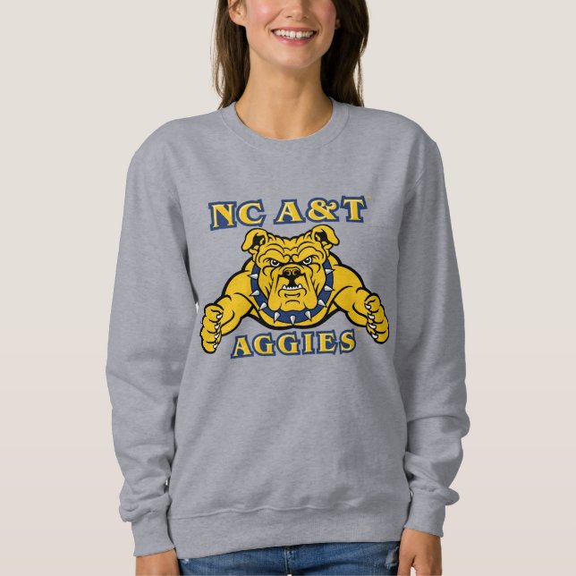 NC&T-aggier | Aggie Bulldog T Shirt (Framsida)