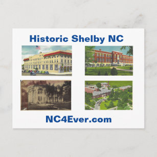 NC-vykort för historiskt skydd Vykort