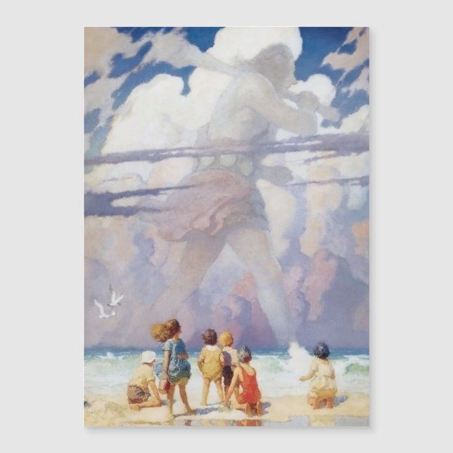 NC Wyeth Giant Artwork Beach Coastal (Framsida)