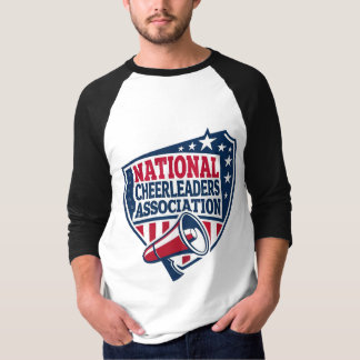 NCA Cheerlead Logotyp - Fet Megafondesign. T Shirt