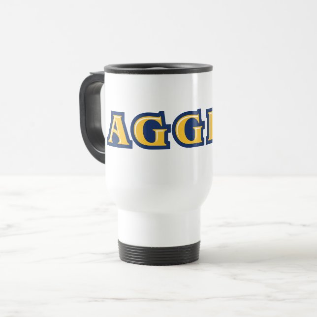 NCA&T-läge Universiteten | Aggies Wordmark Resemugg (Framsida vänster)