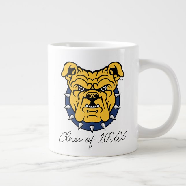 NCA&T-läge Universiteten | Bulldog Ansikte Jumbo Mugg (Höger)