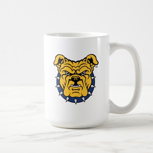 NCA&T-läge Universiteten | Bulldog Ansikte Kaffemugg (Höger)