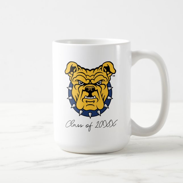 NCA&T-läge Universiteten | Bulldog Ansikte Kaffemugg (Höger)