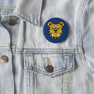 NCA&T-läge Universiteten Bulldog Ansikte Knapp