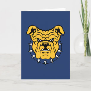 NCA&T-läge Universiteten Bulldog Ansikte Kort